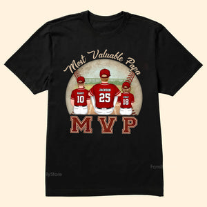 The Most Valuable MVP - Gift For Dad - Personalized TShirt - SPCL01 NA94