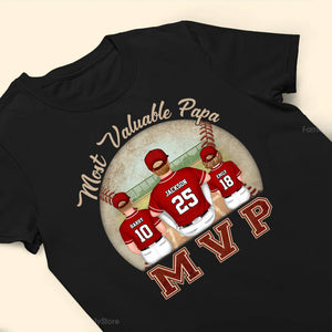 The Most Valuable MVP - Gift For Dad - Personalized TShirt - SPCL01 NA94