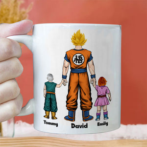 We Love You Over 9000 - Gift For Dad, Husband, Father's Day - Personalized Ceramic Mug