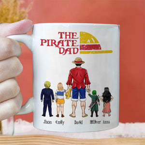 One Piece The Pirate Dad Hat - Gift For Dad - Personalized Ceramic Mug - CL11 NA94