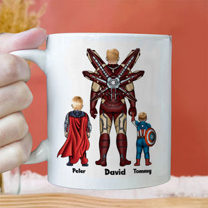 Super Daddy You Are Number 1 - Gift For Father's Day - Personalized Ceramic Mug