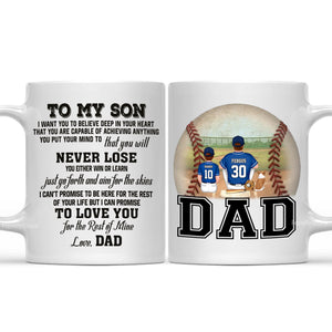 Daddy Thank You For Being My Super Hero - Gift For Dad, Son - Personalized Mug - SPCL01 NA94