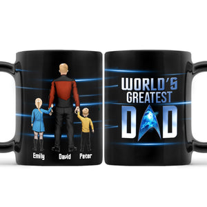 Best Dad In The Universe It Is My Dad - Gift For Dad - Personalized Ceramic Mug - CL22 NA94