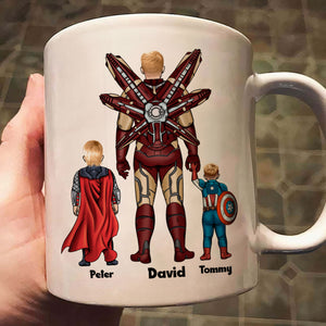 Super Daddy You Are Number 1 - Gift For Father's Day - Personalized Ceramic Mug