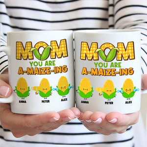 Mommy You're Amazing We Love You So Much - Gift For Mom - Personalized Ceramic Mug - NA94