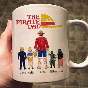 One Piece The Pirate Dad Hat - Gift For Dad - Personalized Ceramic Mug - CL11 NA94