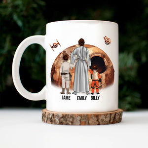 Star Wars This Mom Needs Her Coffee On The Dark Side - Gift For Mom - Personalized Ceramic Mug - CL08 NA94