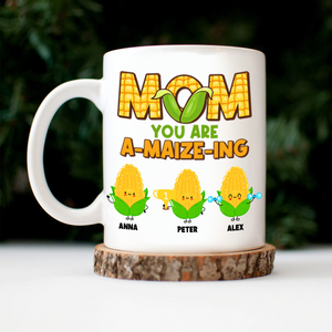 Mommy You're Amazing We Love You So Much - Gift For Mom - Personalized Ceramic Mug - NA94