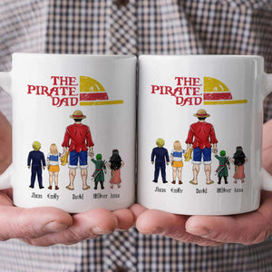 One Piece The Pirate Dad Hat - Gift For Dad - Personalized Ceramic Mug - CL11 NA94