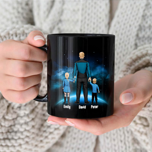 Most Awesome Dad In The Alpha Quadrant - Gift For Dad - Personalized Ceramic Mug - CL22 NA94