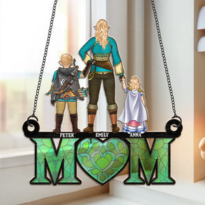 Best Zelda Mom Ever - Gift For Mother - Window Hanging Suncatcher Ornament - CL07 NH96