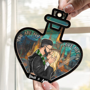 Harry Potter You Are My Love Potion - Gift For Couple - Personalized Window Hanging Suncatcher Ornament - CL20 NH96