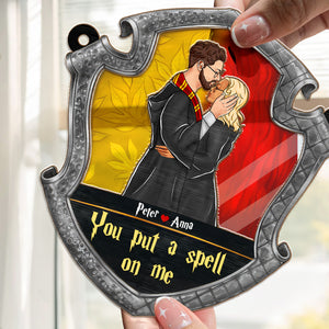 You Put A Spell On Me - Gift For Couple Boyfriends, Girlfriends - Personalized Window Hanging Suncatcher Ornament - CL20 NH96