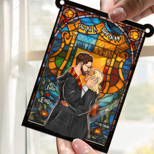 Put A Spell On Me - Gift For Couple - Personalized Window Hanging Suncatcher Ornament - CL20 NH96