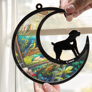 Memory About You Jungle Pattern - Memorial Gift For Pet Lovers - Personalized Window Hanging Suncatcher Ornament - CLP05 NA94