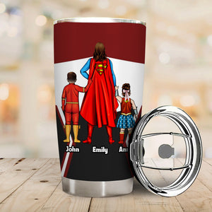 Being A Mom Is An Hornor Being A Super Mom Is Priceless - Gift For Mom - Personalized Tumbler - CL02 NA94