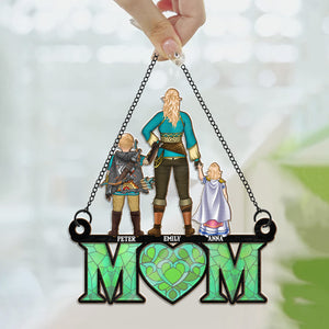 Best Zelda Mom Ever - Gift For Mother - Window Hanging Suncatcher Ornament - CL07 NH96