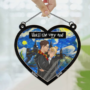 Harry Potter Until The Very End - Gift For Couple - Personalized Window Hanging Suncatcher Ornament - CL20 NH96