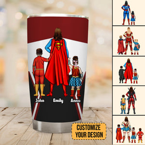 Being A Mom Is An Hornor Being A Super Mom Is Priceless - Gift For Mom - Personalized Tumbler - CL02 NA94