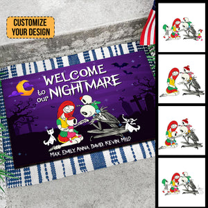 The Nightmare Is Waiting For You - Personalized Door Mat - CL14 NA94