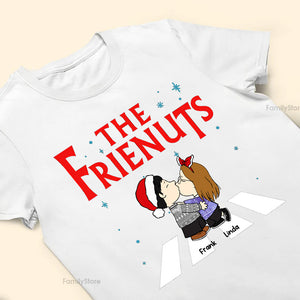 The Friendnuts Peanuts - Personalized Shirt - Gift For Couple, Husband Wife, Anniversary, Engagement, Wedding, Marriage Gift CL45 NH96