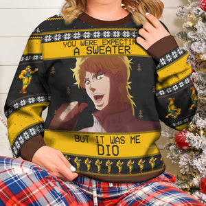 FamilyStore It Was Me Dio Jojo’s Bizarre Adventure - Ugly Christmas Sweater