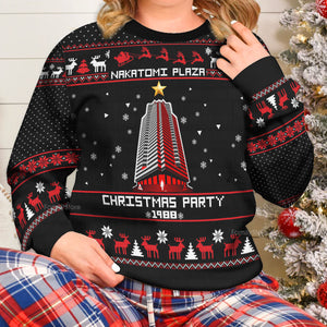 Nakatomi Plaza Christmas Party Ugly Sweatshirt For Men & Women