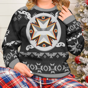 Warhammer Black Templars Iconic - Ugly Christmas Sweater