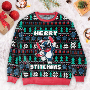 Merry Stitchmas Stitch - Ugly Christmas Sweater