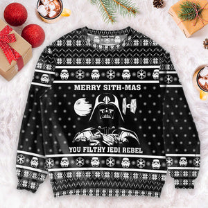 Star Wars Merry Sith Mas Darth Vader Unisex Ugly Christmas Sweaters