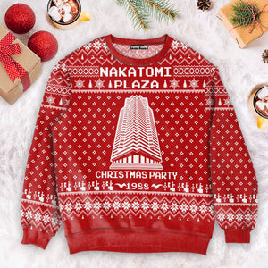 Nakatomi Plaza 1988 Ugly Christmas Sweater For Men & Women