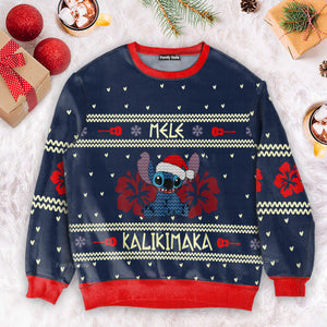 Stitch Mele Kalikimaka - Ugly Christmas Sweater