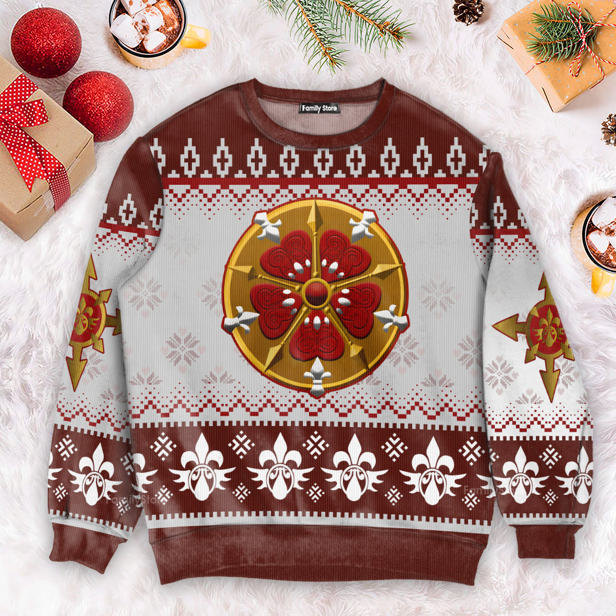 Warhammer Sisters Of Battle Iconic - Ugly Christmas Sweater