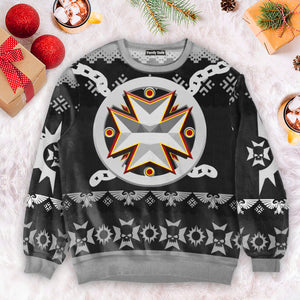 Warhammer Black Templars Iconic - Ugly Christmas Sweater