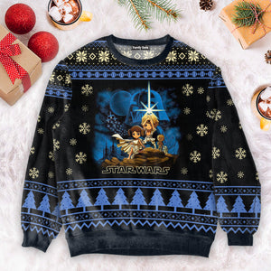 FamilyStore Christmas Star Wars Cartoon Characters Ugly Sweaters