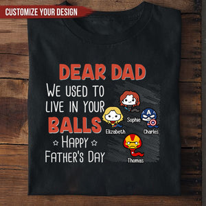 Father Is Always The Best - Gift For Dad - Personalized Tshirt