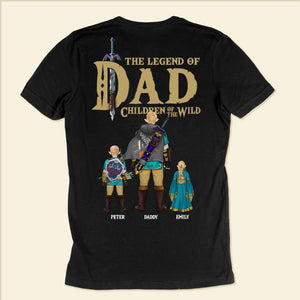 Hyrule Korok The Legend Of Zelda  Dad The Children Of Wild - Gift For Father's Day - Personalized Shirt 2 Side CL07