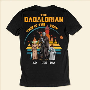 Star Wars My Dad My Myth My Legend - Gift For Father's Day - Personalized Shirt 2 Side