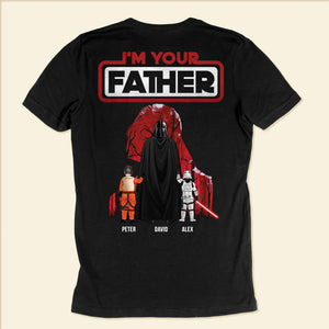 Star Wars I'm Their Father - Gift For Father's Day - Personalized Shirt 2 Side