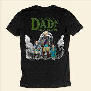 The Legend Of Zelda Dad The Awakened One - Gift For Dad, Father's Day - Personalized Shirt 2 Side CL07