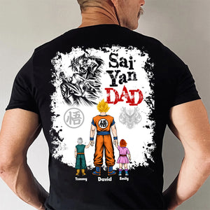 Dad You Are As Strong And Fast As Goku Dragon Ball - Gift For Dad,  Father's Day - Personalized Shirt 2 Side CL03