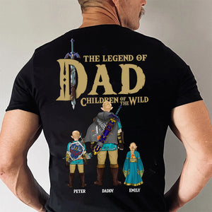 Hyrule Korok The Legend Of Zelda  Dad The Children Of Wild - Gift For Father's Day - Personalized Shirt 2 Side CL07