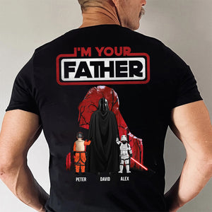 Star Wars I'm Their Father - Gift For Father's Day - Personalized Shirt 2 Side