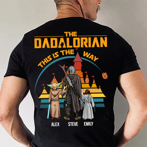 Star Wars My Dad My Myth My Legend - Gift For Father's Day - Personalized Shirt 2 Side