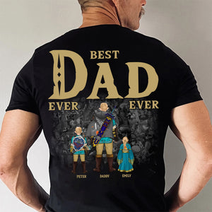 The Legend Zelda Is Staying In My House Best Dad Ever - Gift ForDad, Father's Day - Personalized Shirt 2 Side CL07