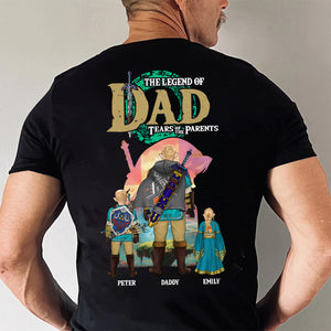 The Legend of Zelda: Tears of the Kingdom - Gift For Father's Day - Personalized Shirt 2 Side