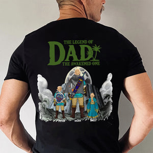 The Legend Of Zelda Dad The Awakened One - Gift For Dad, Father's Day - Personalized Shirt 2 Side CL07