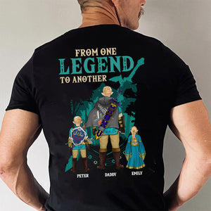 Hyrule Legend From One To Another Legend - Gift For Father's Day - Personalized Shirt 2 Side