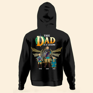 This Dad Is A Legend Zelda - Gift For Dad, HusbandFather's Day - Personalized TShirt CL07