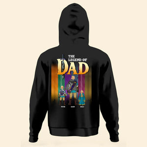 Zelda Dad You Are The Legend In My Mind - Gift For Dad, Husband Father's Day - Personalized TShirt CL07